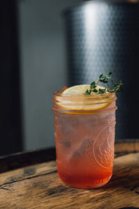 Fresh Fruit Shrub Recipe Image