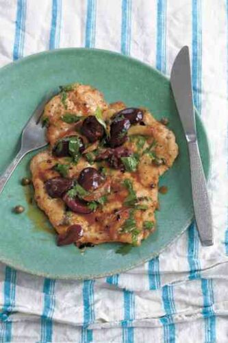Chicken Paillard Recipe With Kalamata Olives