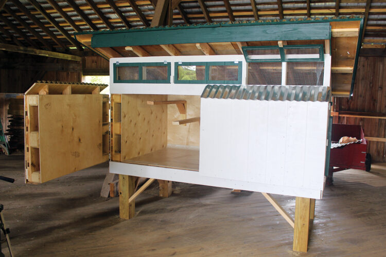 DIY Pallet Chicken Coop