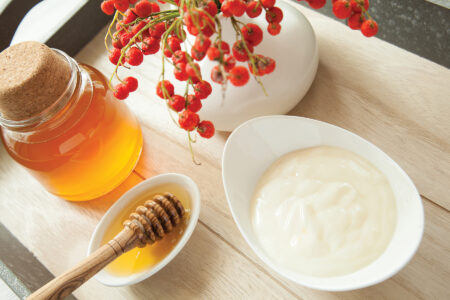 Greek Yogurt and Honey Face Mask for Dry Skin Image