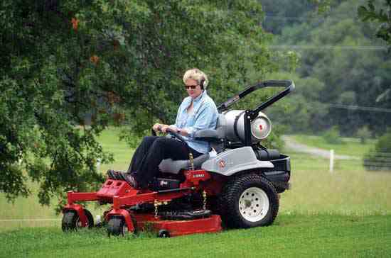 Take a Propane Mower for a Ride: The ExMark LazerZ