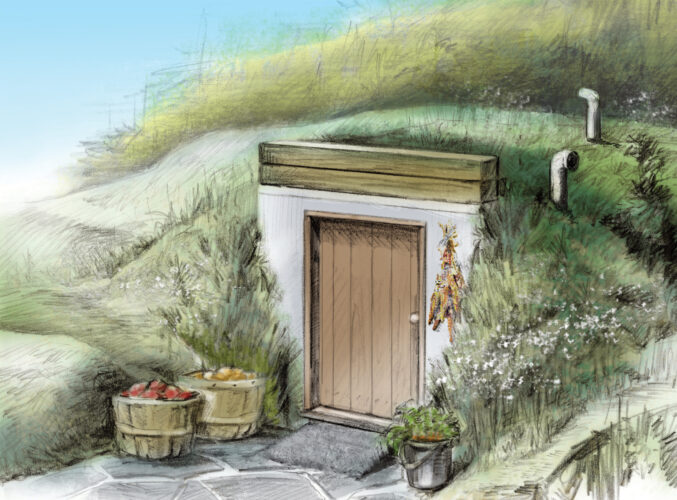 Underground Root Cellar Plans
