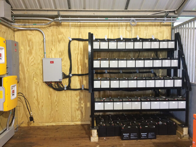 Small Solar House Battery Options