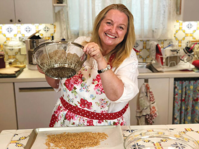 Make Sprouted Flour and Bake with It